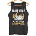 Campen Echte Kerle Fahren Wohnmobil Camping Tank Top