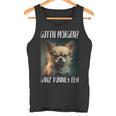 Chihuahua Guten Morgen Ganz Thin Ice Tank Top