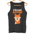 Children's With Fox Rocks Red Fox Pack Tank Top