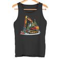 Christmas Family Children's Outfit Digger Merry Christmas Tank Top