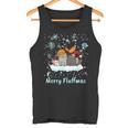 Christmas I Merry Fluffmas I Christmas Cats Cat Tank Top