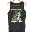 Christmas Outfit Christmas Jumper Turtle Christmas Tank Top