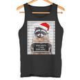 Christmas Raccoon Unisex Tank Top - Dear Santa Humor