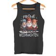 Christmas Three Dwarfs Matching Family Merry Christmas Tank Top