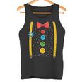 Clown Top Carnival Costume Circus Jester Children's Fancy Dress Tank Top