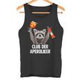 Club Der Aperoliker Raccoon Meme Racoon X Pedro Spritz Tank Top