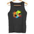 Colourful Football Ball Tank Top