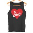 Con Nombre I Love Sidi I Heart Named Camiseta sin mangas