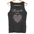 Confetti In Heart Fancy Dress Carnival Confetti Costume Outfit Tank Top