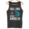 Cool Boys Going Fishing Fish Sports Fisherman Fishing Tank Top