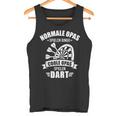 Cool Grandpa Play Dart Saying For Dart Player Tank Top