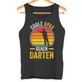 Cool Opas Going Dart Grandpa Dart Tank Top