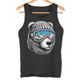 Cooler Bär Mit Skibrille Berge Schnee Skifahrer Lustig Tank Top