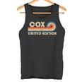 Cox Surname Retrointage 80S 90S Birthday Reunion Débardeur e