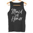 Cute Wedding Bridal Party For Bridesmaid Maid Of Honor Tank Top Tank Top
