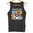 Dad Of The Wild And Two Zoo Safari Jungle Birthday Camiseta sin mangas