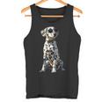 Dalmatian With Sunglasses Dogs I Love Dalmatian Tank Top