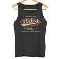 Das Ist Ein Bakos Ding Das Würdest Du Nicht Verstehen Bakos Name Tank Top