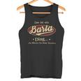 Das Ist Ein Barta Ding Das Würdest Du Nicht Verstehen Barta Name Tank Top