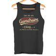 Das Ist Ein Gundrum Ding Das Würdest Du Nicht Verstehen Gundrum Name Tank Top