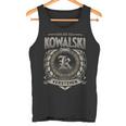 Das Ist Ein Kowalski Ding Kowalski Name Tank Top