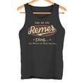 Das Ist Ein Remer Ding Das Würdest Du Nicht Verstehen Remer Name Tank Top