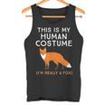 Das Ist Mein Menschen I'm Really A Fox Tank Top