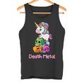 Death Metal Unicorn Cute Rock Metal Emo Alternative Tank Top