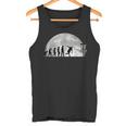 Discgolf Evolution Moon Throwing Disc Golf Disc Tank Top