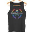 Dolce And Lgbtq Banane Pride Grafik Niedlich Regenbogen Tank Top