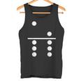 Domino Stein 2 Pieces 6 Pieces Carnival Costume Tank Top