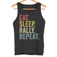 Eat Sleep Rally Repeat Rally Driving Tank Top