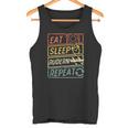 Eat Sleep Rowing Repeat Rowing Tank Top