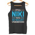 Es Una Cosa De Niki Que No Entendería El Nombre De Una Niña Niki Camiseta sin mangas