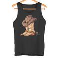 Estilo Campestreaquero Del Oeste De Texas Para Los Amantes De Los Caballos Camiseta sin mangas