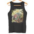 Father's Day Dad Birthday Parent Duck Feeding Picnic Tank Top