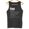 Finn Name First Name Tank Top