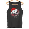 Football Santa Claus Christmas Xmas Tank Top