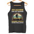 40 Year Old Birthday Mountain & Walking Hiking Tank Top