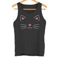 Cat Face Costume For Carnival And Fancy Dress Tank Top