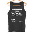 Dog Holder Doberman Dog Tricks S Tank Top