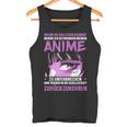 Gezwungen My Anime Zu Unterbreak Japanese Tank Top