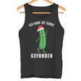 Ich Habe Die Gurke Finden Weihnachtsgurken Sieger Tank Top