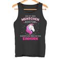 People Costume Unicorn For Carnival Fancy Dress Tank Top