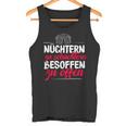 Quote Nüchtern Zu Schüchtern Besoffen Zu Open Tank Top