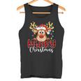 Reindeer Merry Christmas Family Tank Top