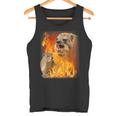 Rock Hyrax Fire Style Tank Top