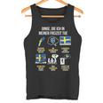 Saying Dinge Die Ich In Der Freizeit Tue Sweden Tank Top