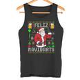 Ugly Christmas Darts Feliz Navidarts Tank Top