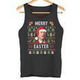 Ugly Jumper Merry Easter Biden Christmas Tank Top